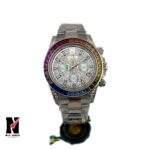 ساعت رولکس دیتونا مردانه نگین هفت رنگRolex Detona 7364G - Image 5