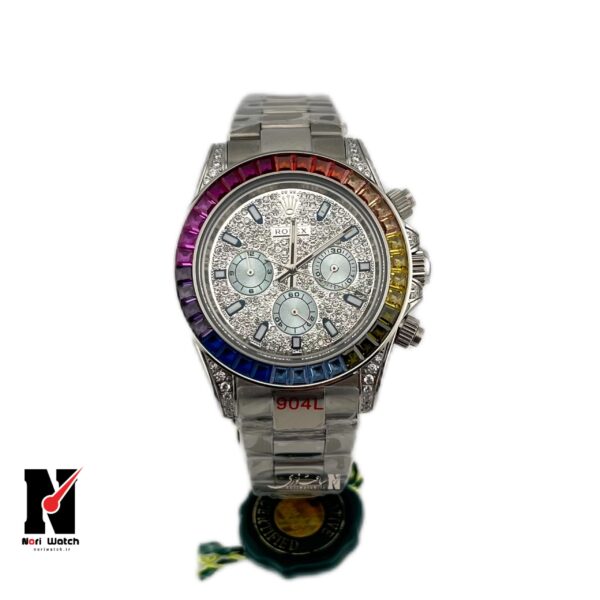 ساعت رولکس دیتونا مردانه نگین هفت رنگRolex Detona 7364G - F69EFE67 33C1 4FF6 9391 7FE503EBB09D scaled