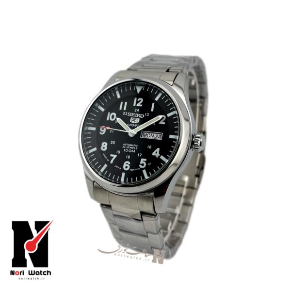 ساعت مچی مردانه سیکو ۵صفحه مشکیSEIKO - Image 2