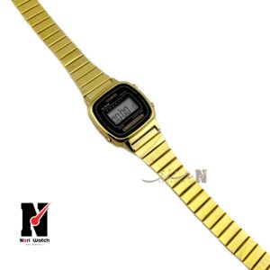 ساعت کاسیو نوستالژی طلایی زنانه CASIO - photo output 30