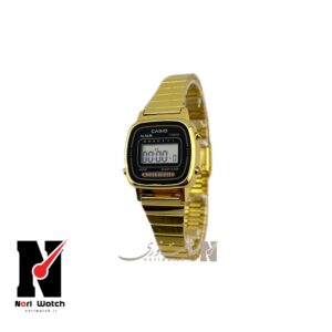ساعت کاسیو نوستالژی طلایی زنانه CASIO